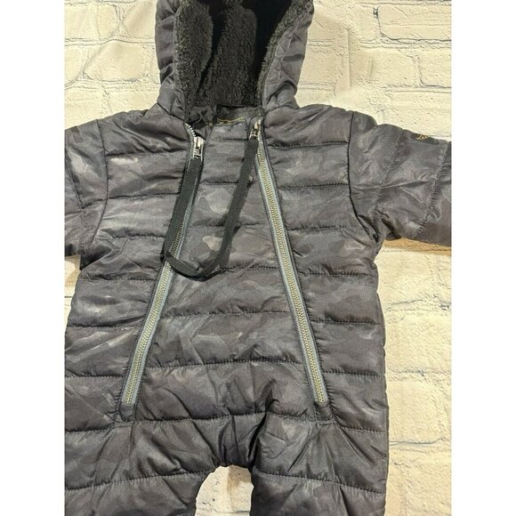 Kids Finger In The Nose Baby Nest Pramsiut Camo Snowsuit Size 3-6 Months - Picture 3 of 14